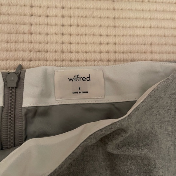 Wilfred Wool Mini Skirt - Picture 2 of 2